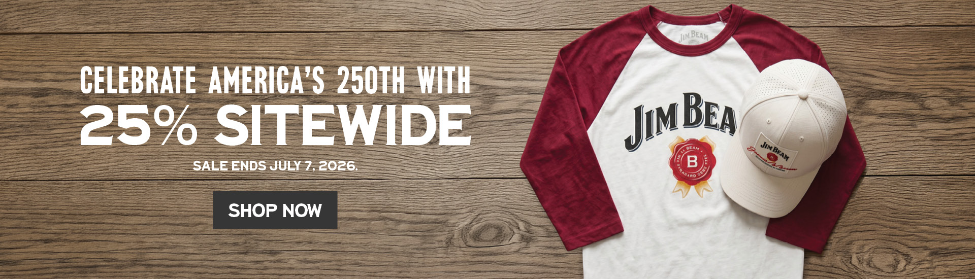 25% Off Storewide through 7.7.26